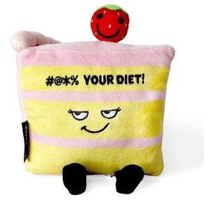 Saucy Slice Of Cake Plush